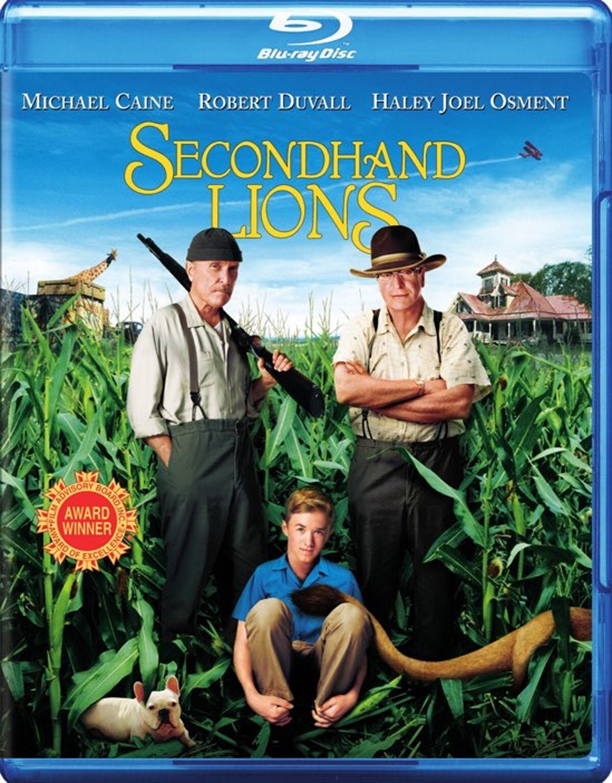 Secondhand Lions Blu-ray Michael Caine NEW