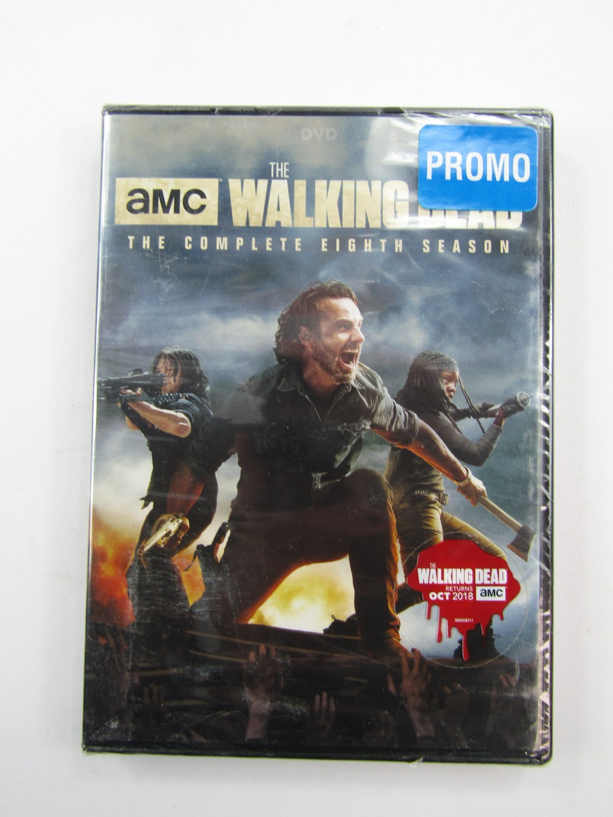 The Walking Dead AMC The Complete Eighth Season DVD Sealed Promo Bonus Features