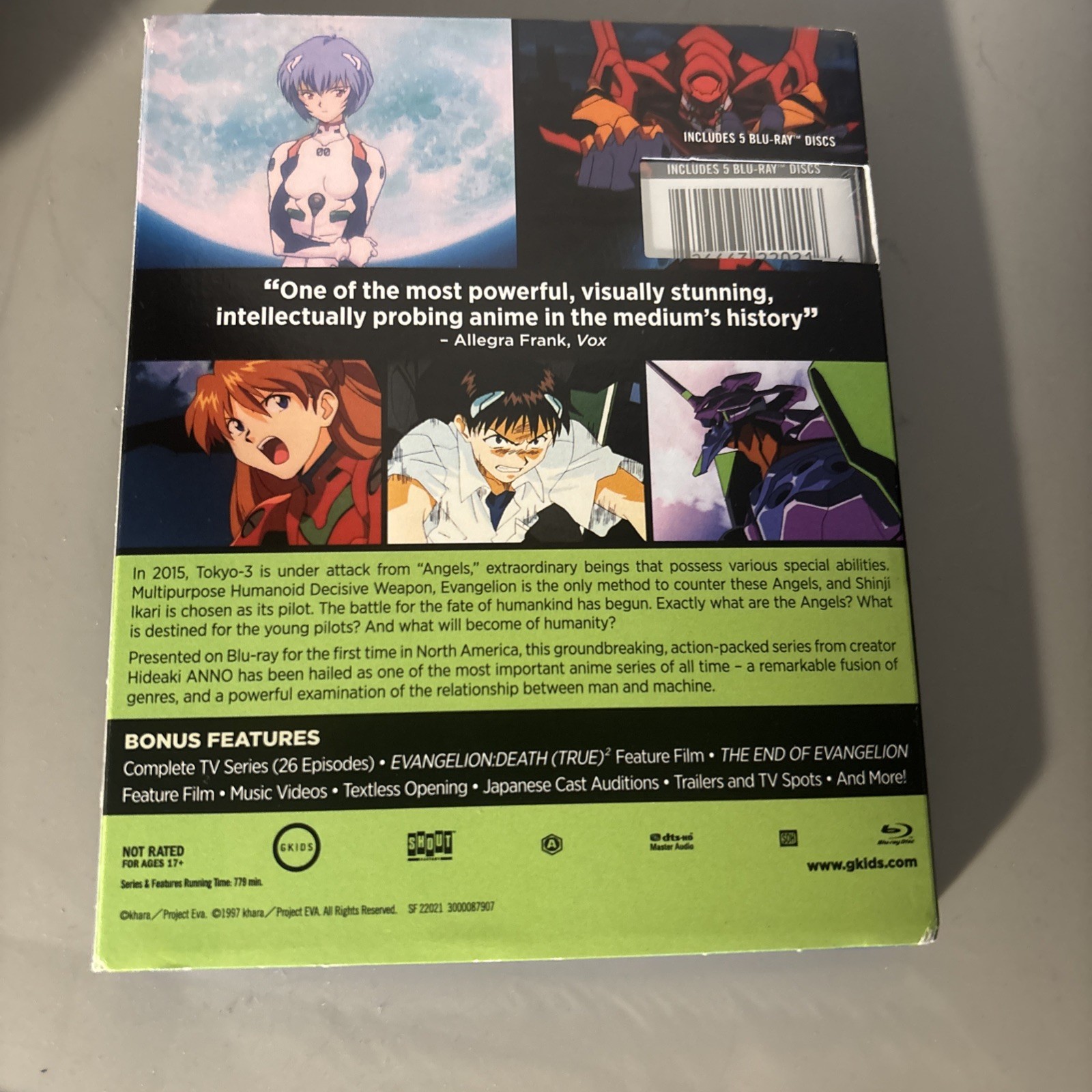NEW SEALED Neon Genesis Evangelion: The Complete Series Sealed Boxed Set Read⚠️