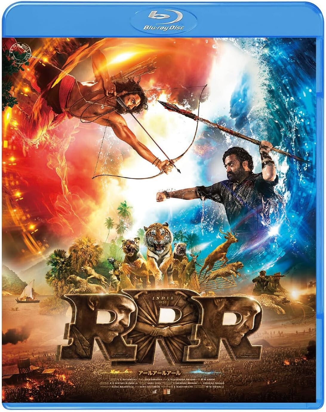 RRR Blu-ray + Postcard Japan New with Tracking