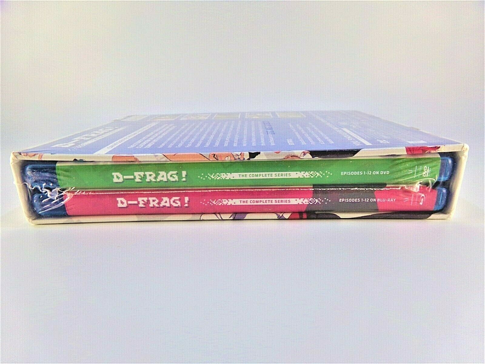 D-Frag: The Complete Series (Blu-ray/DVD, 2015, 4-Disc Set, Limited Edition)