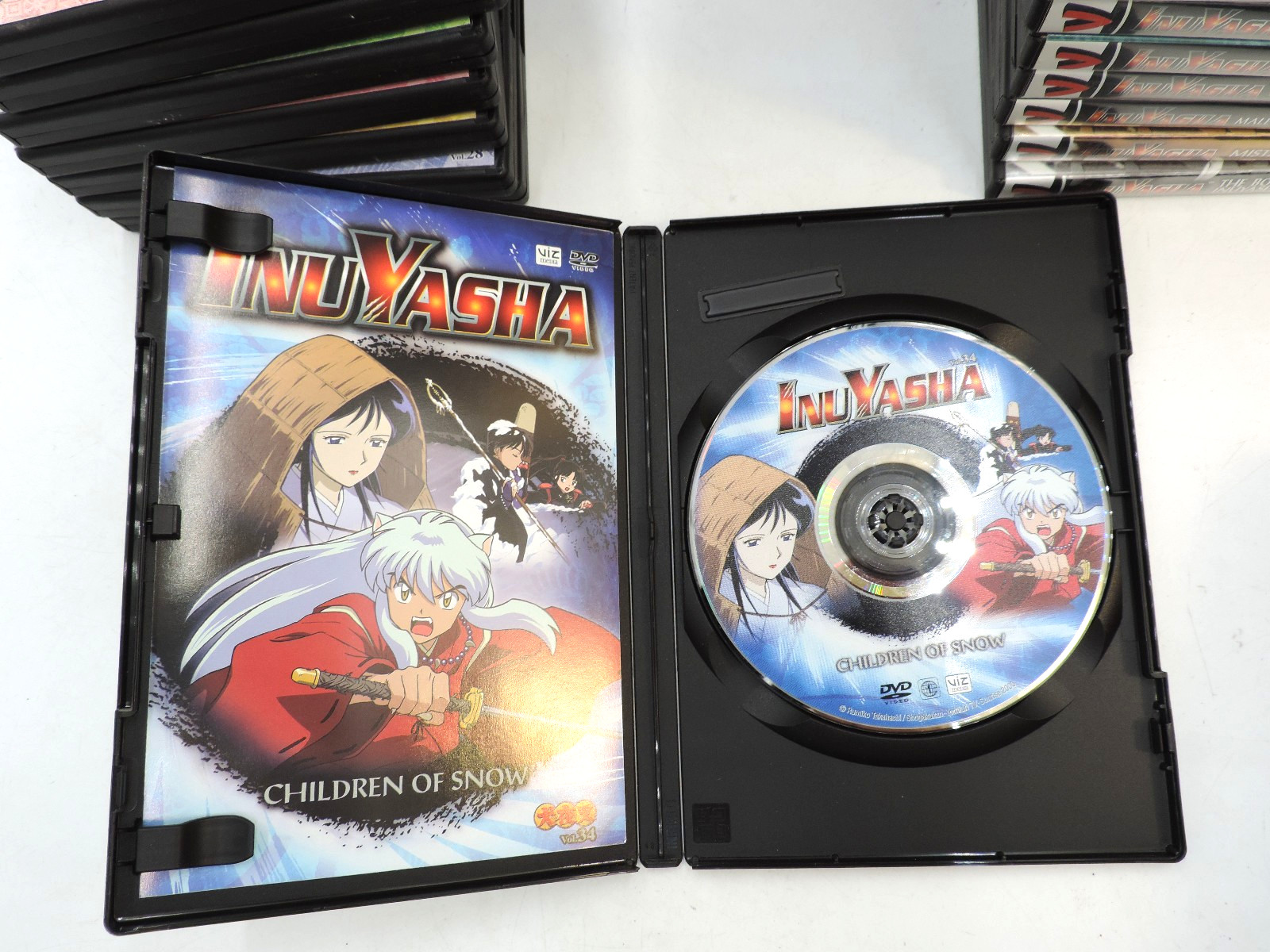 InuYasha DVD Lot (51 Volumes) #4-51, 53 54 55 (Viz Media)