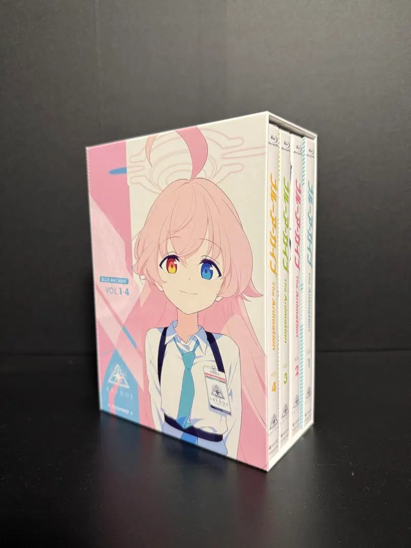 Blue Archive The Animation Vol.1-4 Blu-ray Complete Box set japan anime NM