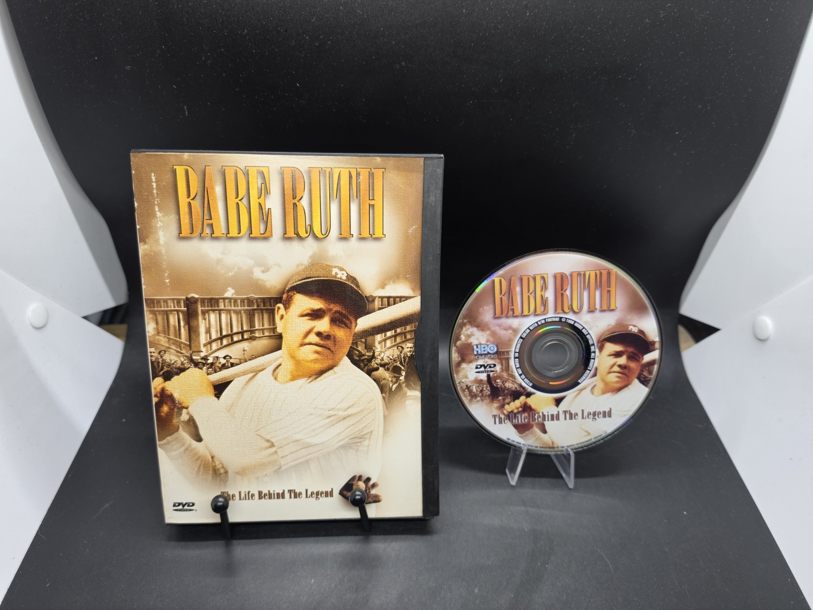 HBO Home Video BABE RUTH (DVD Snapcase) Biography Baseball NY YANKEES HOF