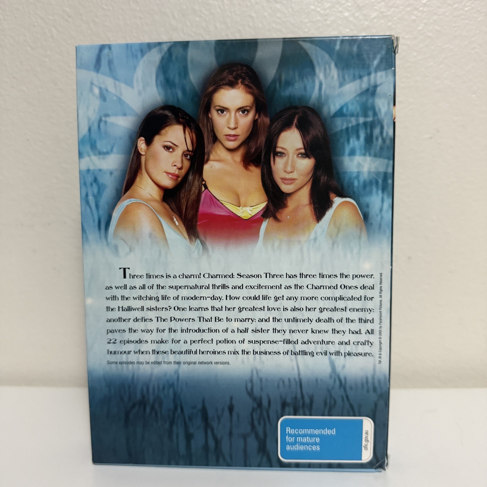 Charmed Complete Seasons 1-8 DVD Box Set Region 4 PAL All 8 Seasons Paramount AU