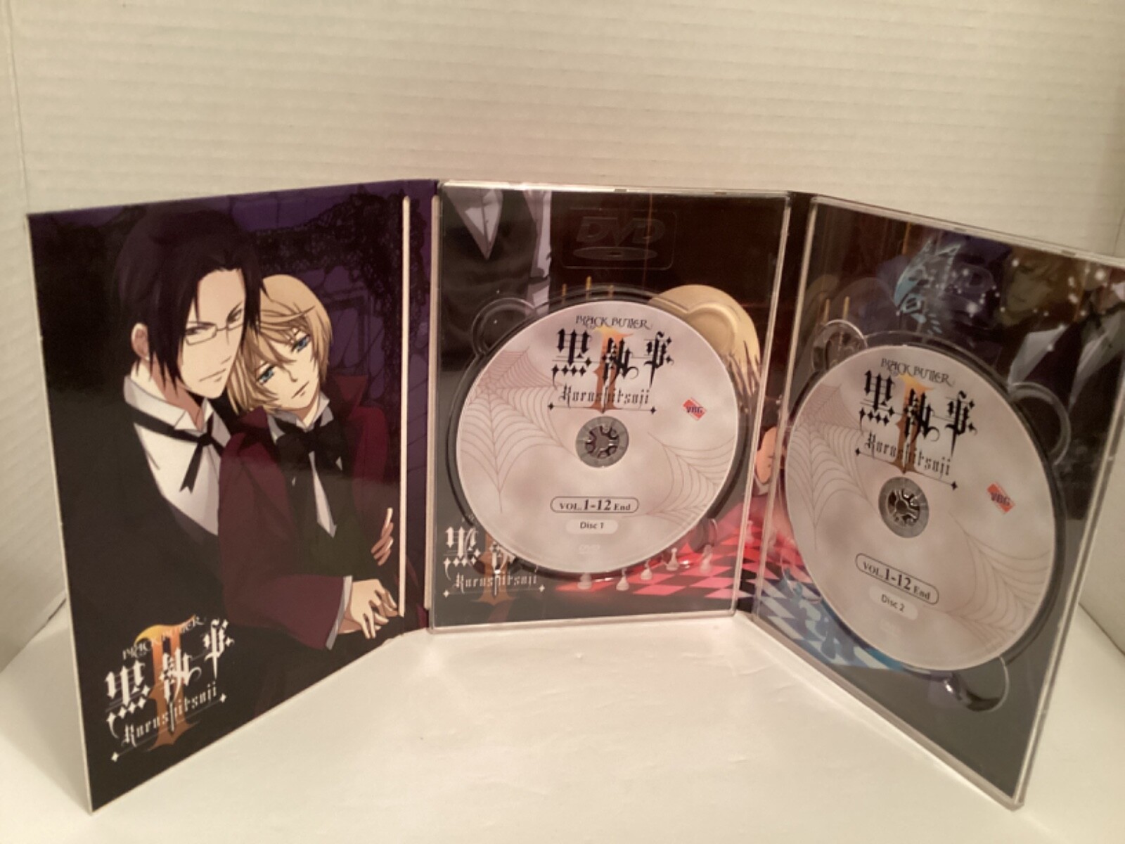 Black Butler 2 DVD Vol 1-12: Japanese/Canton W/English/Chinese/Malay Sub