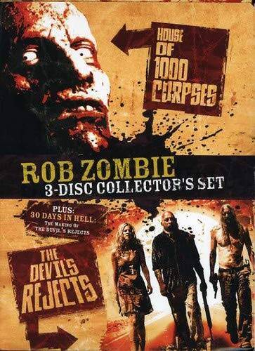 Rob Zombie 3-Disc Collectors Set – DVD By Sherri Moon,EG Daily – GOOD