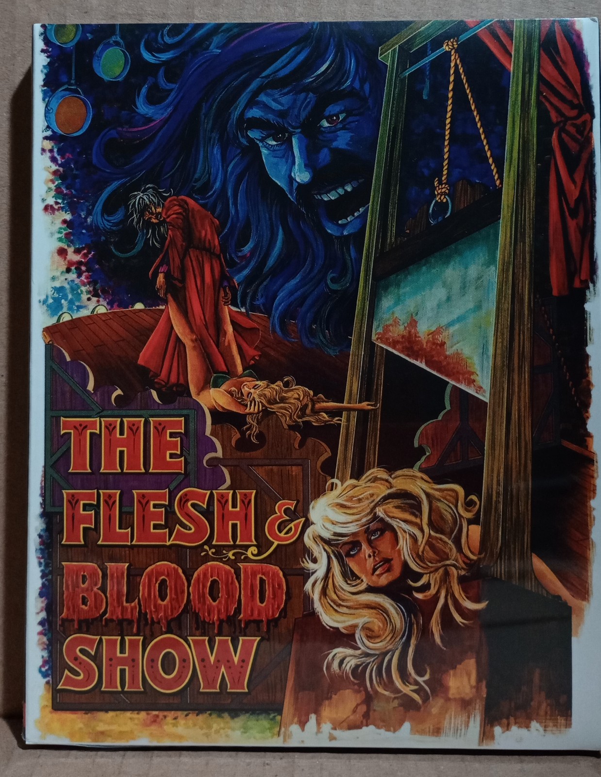 NEW – The Flesh and Blood Show 3D Blu-ray 1972 [Kino Lorber] Ray Brooks