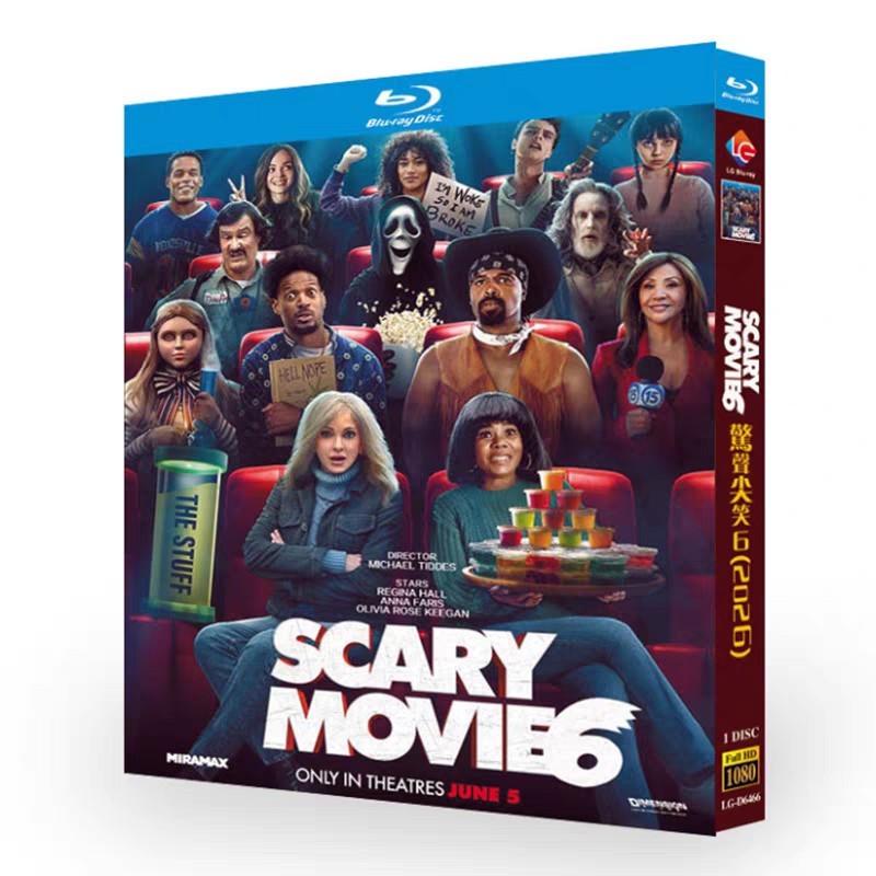 Scary Movie 6 Blu Ray (2026) (English Movie) (Eng Subtitle) (Region All)
