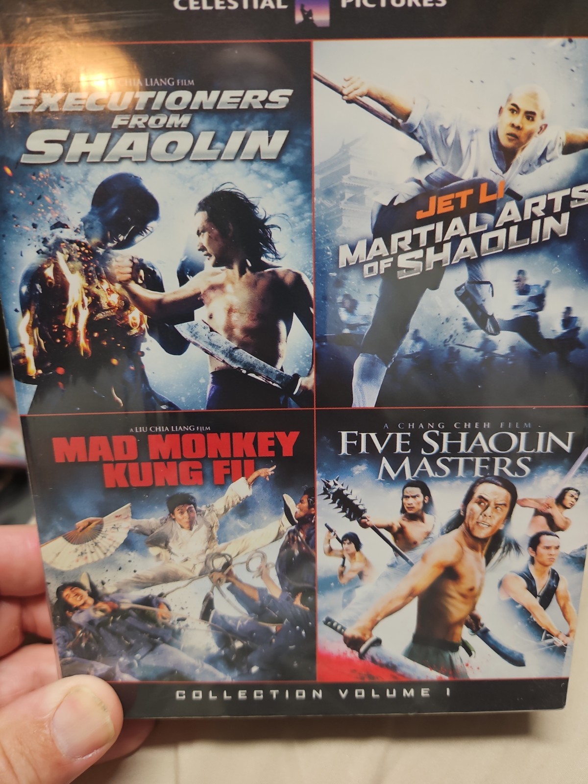 Shaw Brothers Collection – Executioners From Shaolin, Five Shaolin Master 4 DVDS