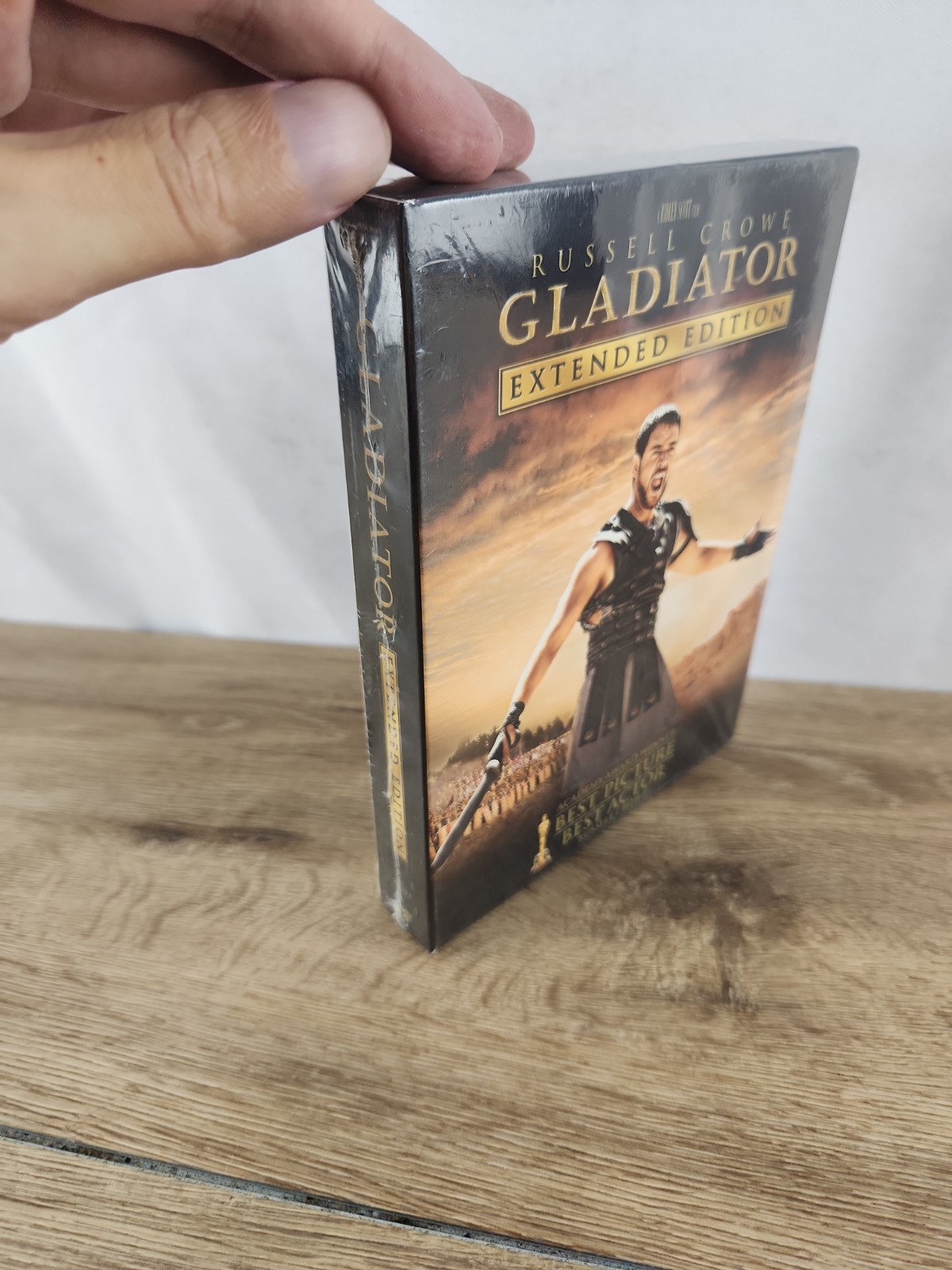 Gladiator Extended Edition 3-Disc DVD Russell Crowe NEW Sealed Box Set
