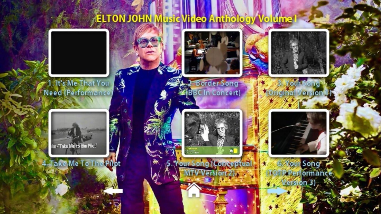 ELTON JOHN The Music Video Anthology 1969 to 2021 7 DVD Set 189 MUSIC VIDEOS