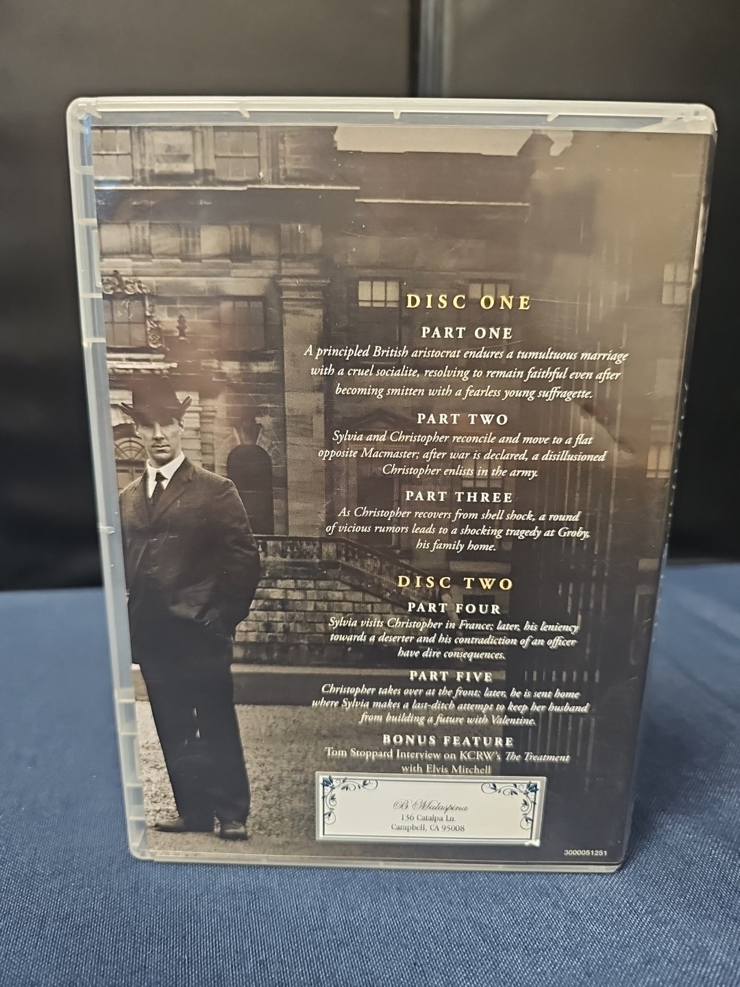 Parade’s End (HBO mini Series) + Rommel DVD 📀