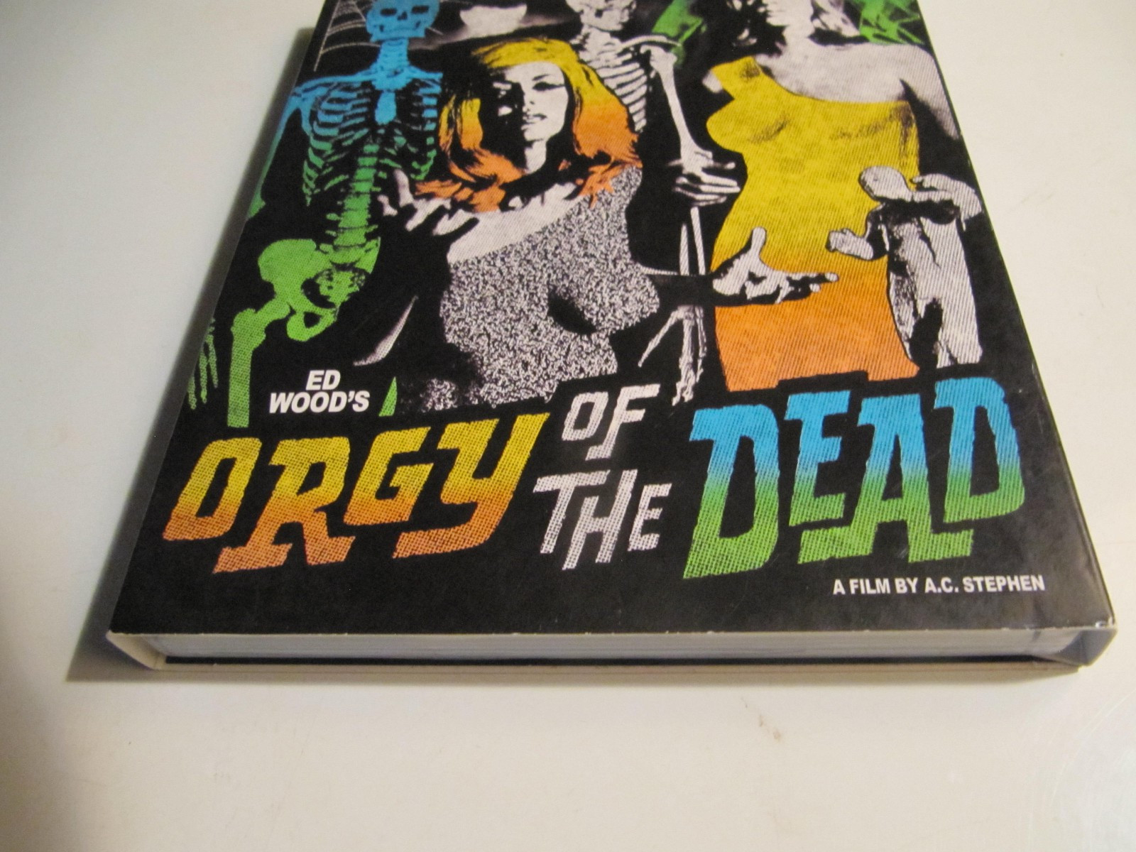 Orgy of The Dead Blu ray Ed Wood w/ Slipcover 1st Pressing Vinegar Syndrome