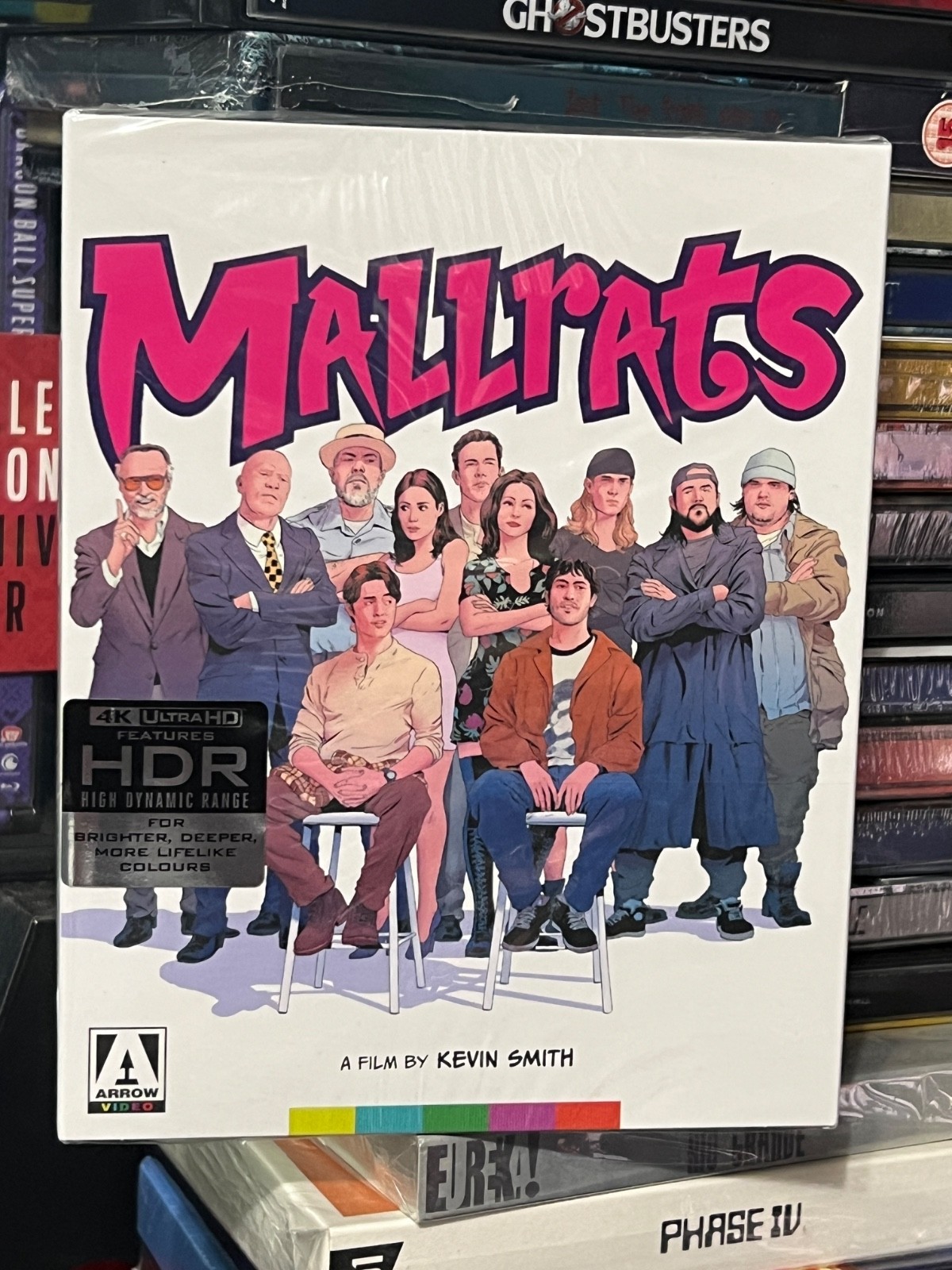 Mallrats Limited Edition 4K Ultra HD Kevin Smith, Jason Lee, ARROW VIDEO! NEW!