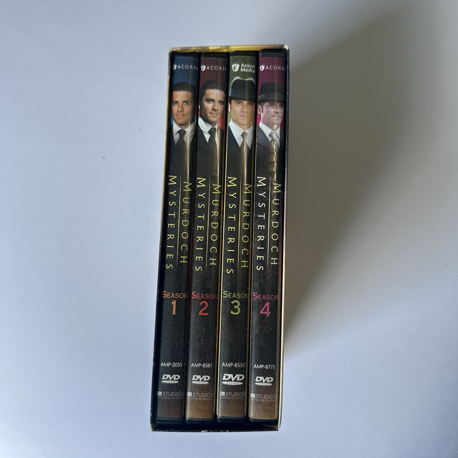 Murdoch Mysteries Seasons 1-4 DVD Collection Box Set 16 Discs Acorn TV Mystery