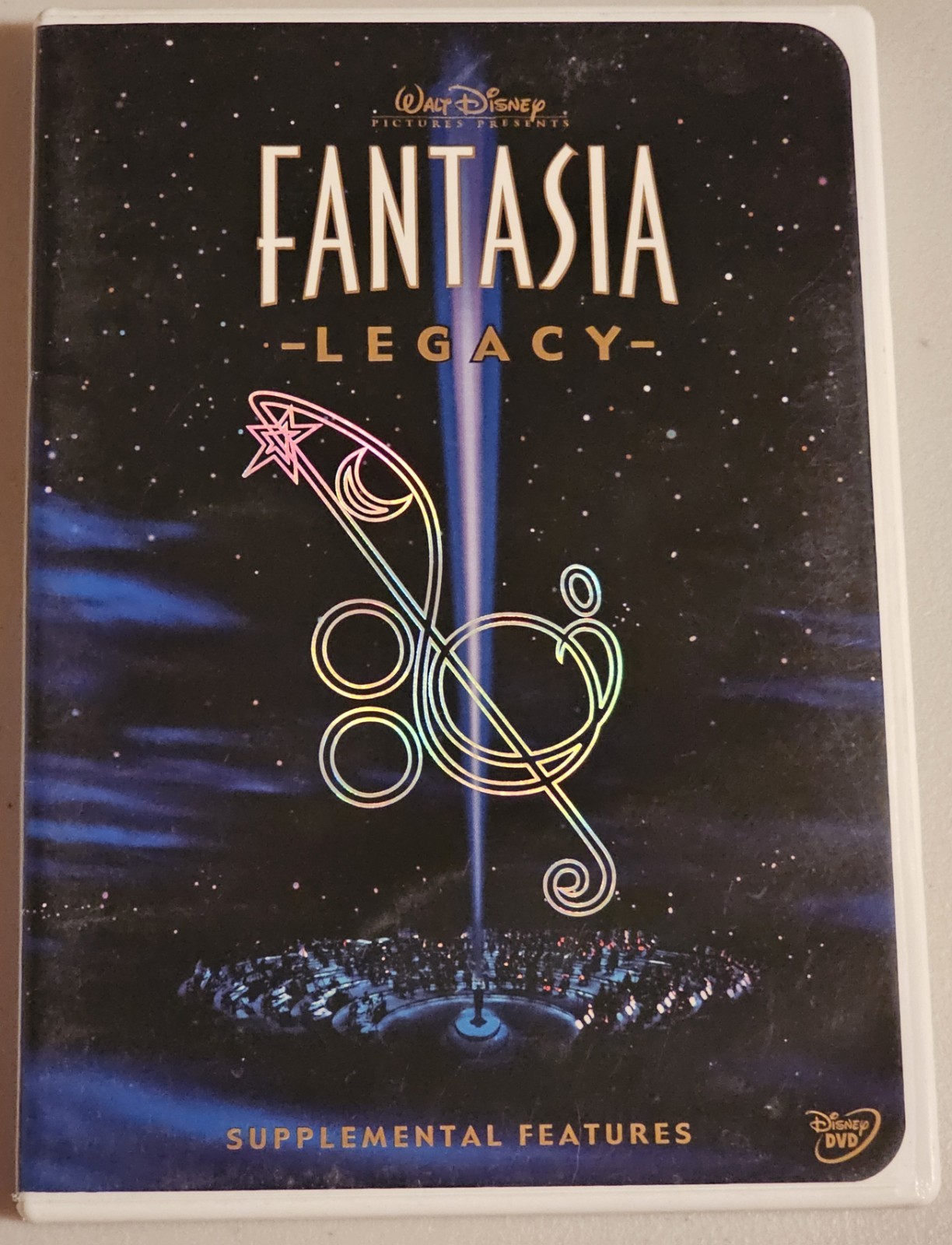 Walt Disney Pictures Fantasia Legacy DVD w/ Book Included