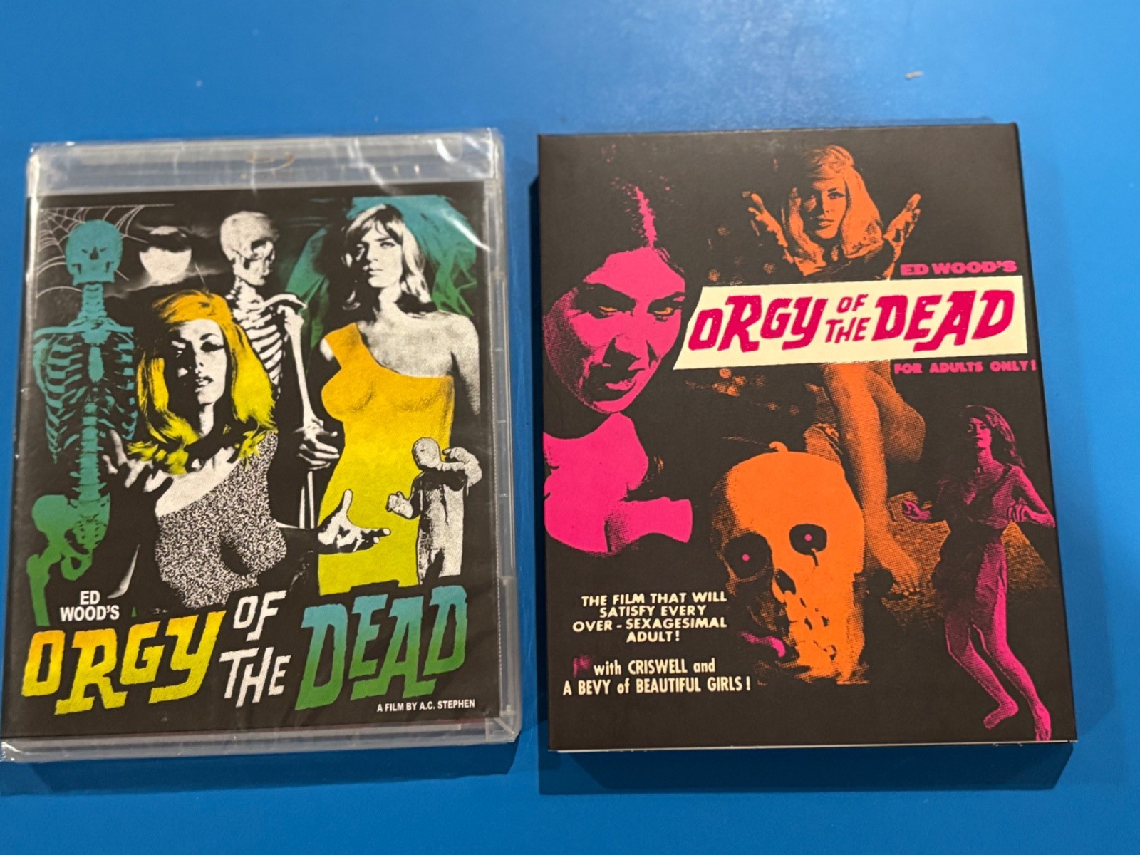 ORGY OF THE LIVING DEAD(Blu-ray/DVD, 1965) With Slipcover Vinegar Syndrome NEW