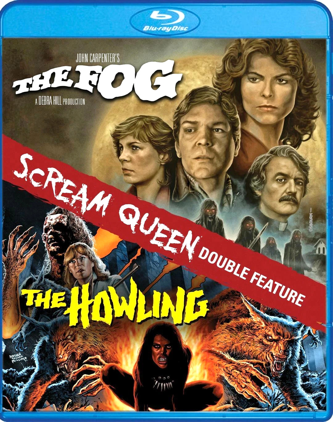 Scream Queen Double Feature: The Fog/The Howling (Blu-ray) BRAND NEW!!!