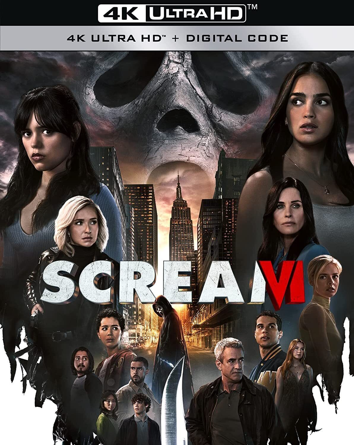 Scream VI DVD Ghostface Survivors New York City Horror Movie Thriller