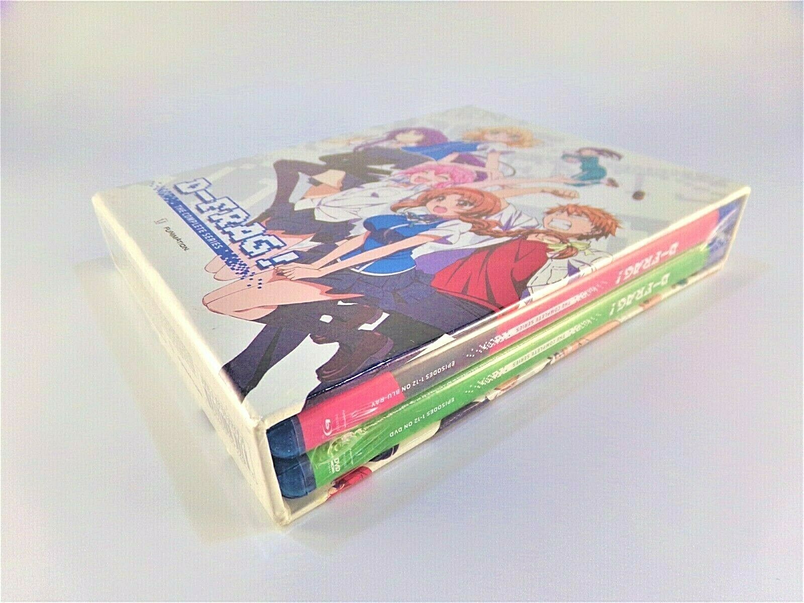 D-Frag: The Complete Series (Blu-ray/DVD, 2015, 4-Disc Set, Limited Edition)