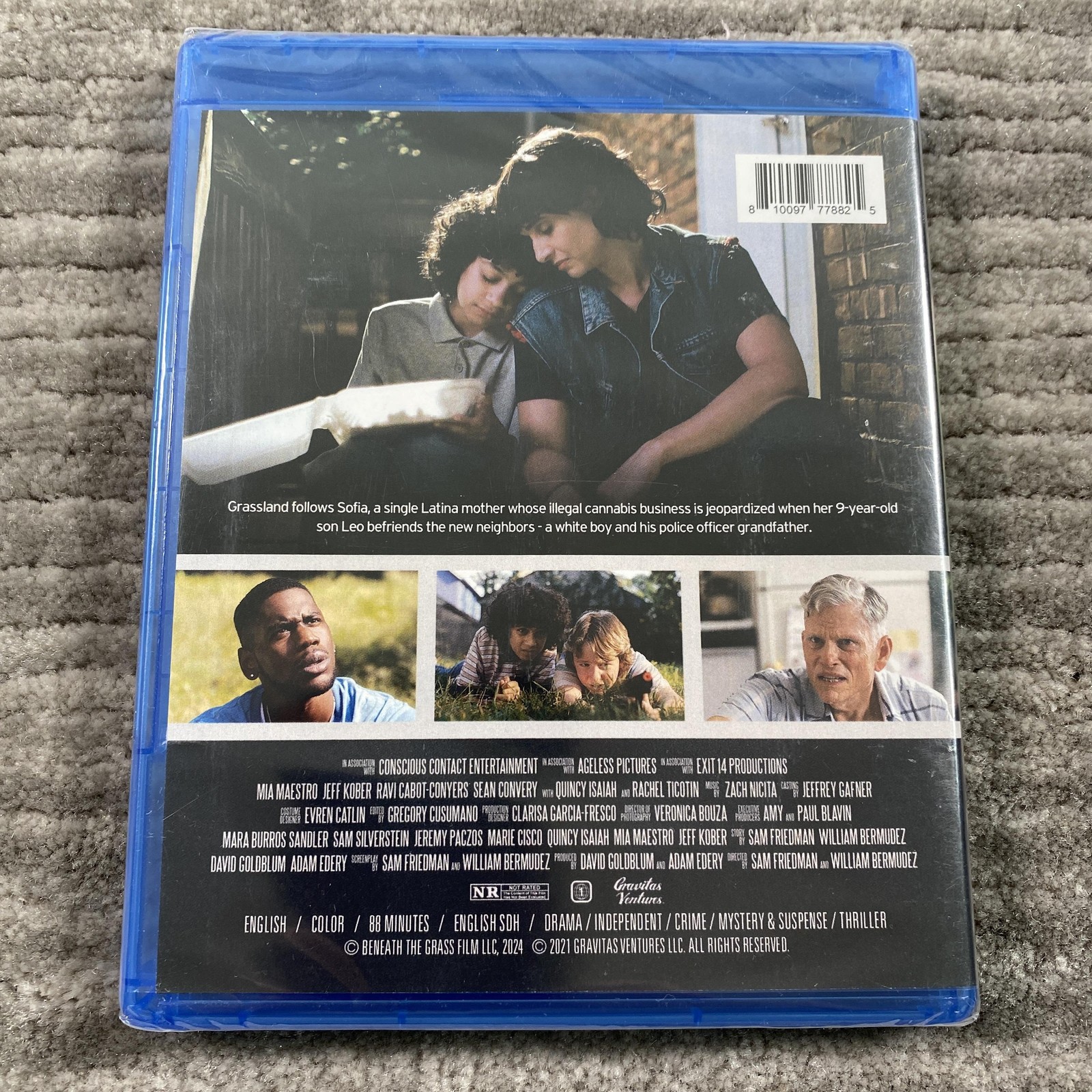 Grassland Blu-ray Gravitas Ventures Drama Crime Thriller Movie NR English SDH