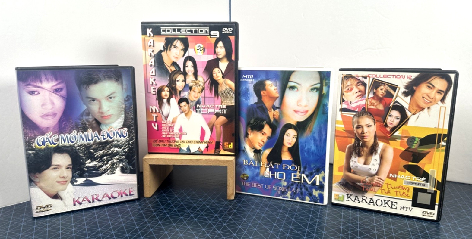 Vietnamese / Chinese DVD Lot – MTV Karaoke Collection 9 & 12, Karaoke: Best of