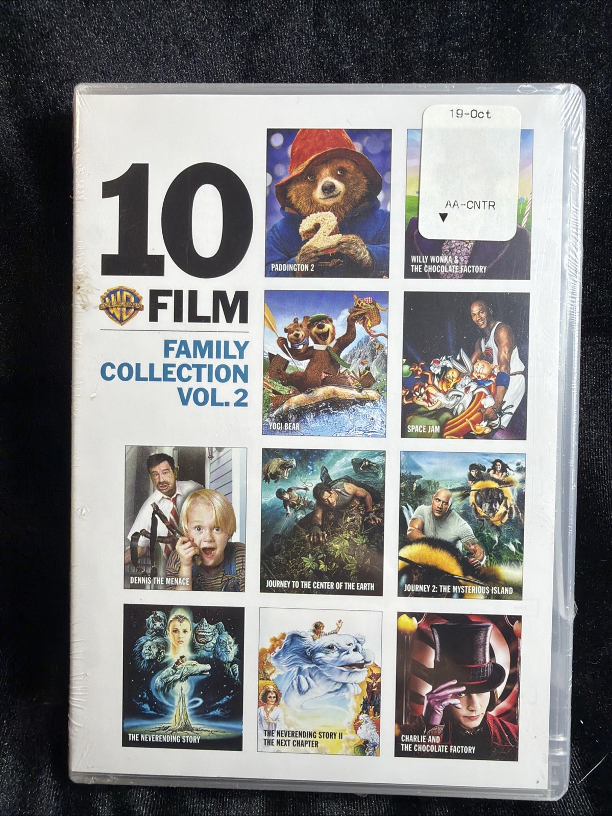 10 Film Family Collection Vol.2 DVD Willy Wonka Paddington Yogi Plus Many More