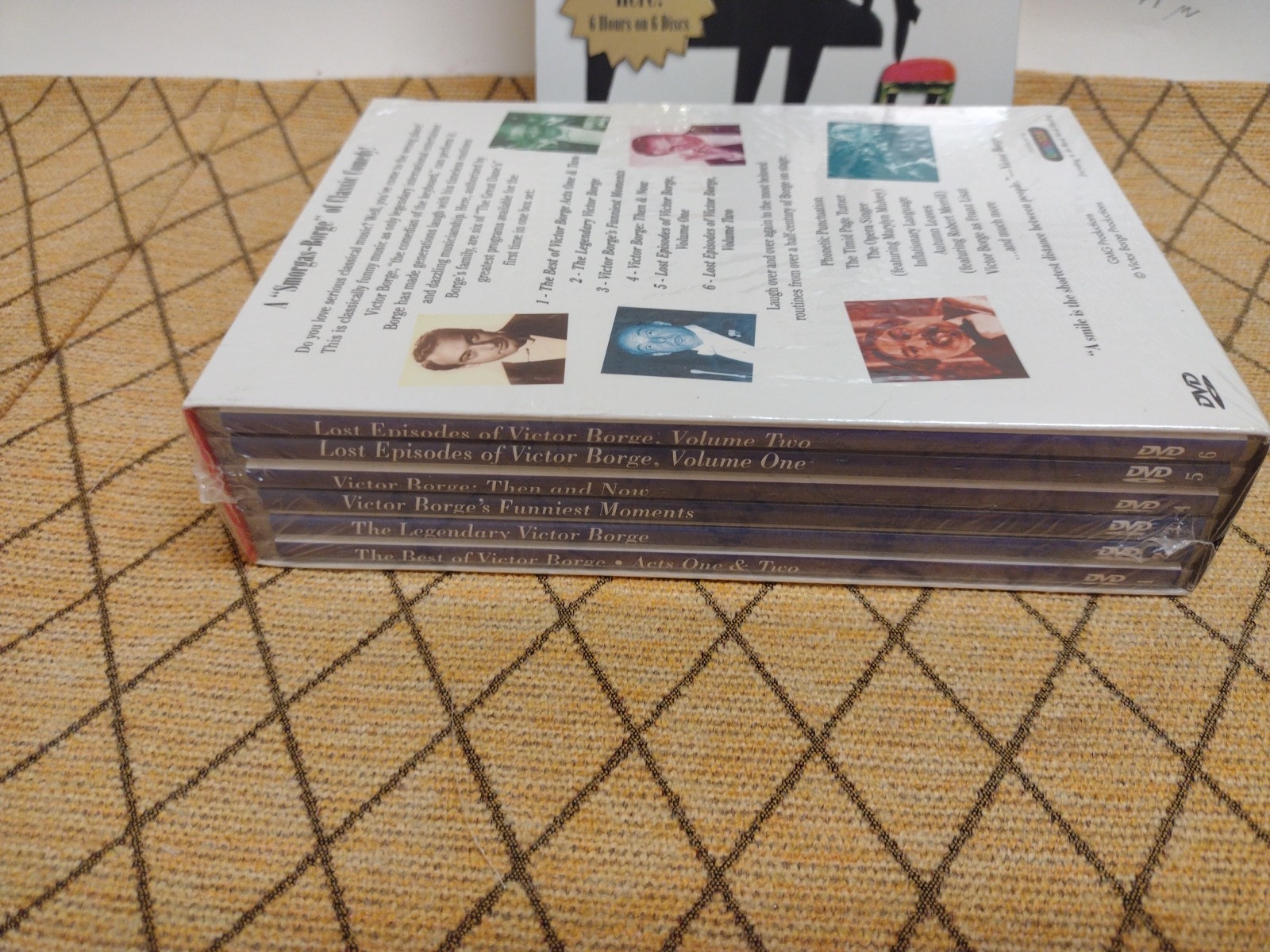 New DVD Victor Borge Classic Collection 6 Disc Set 100th Anniversary Edition