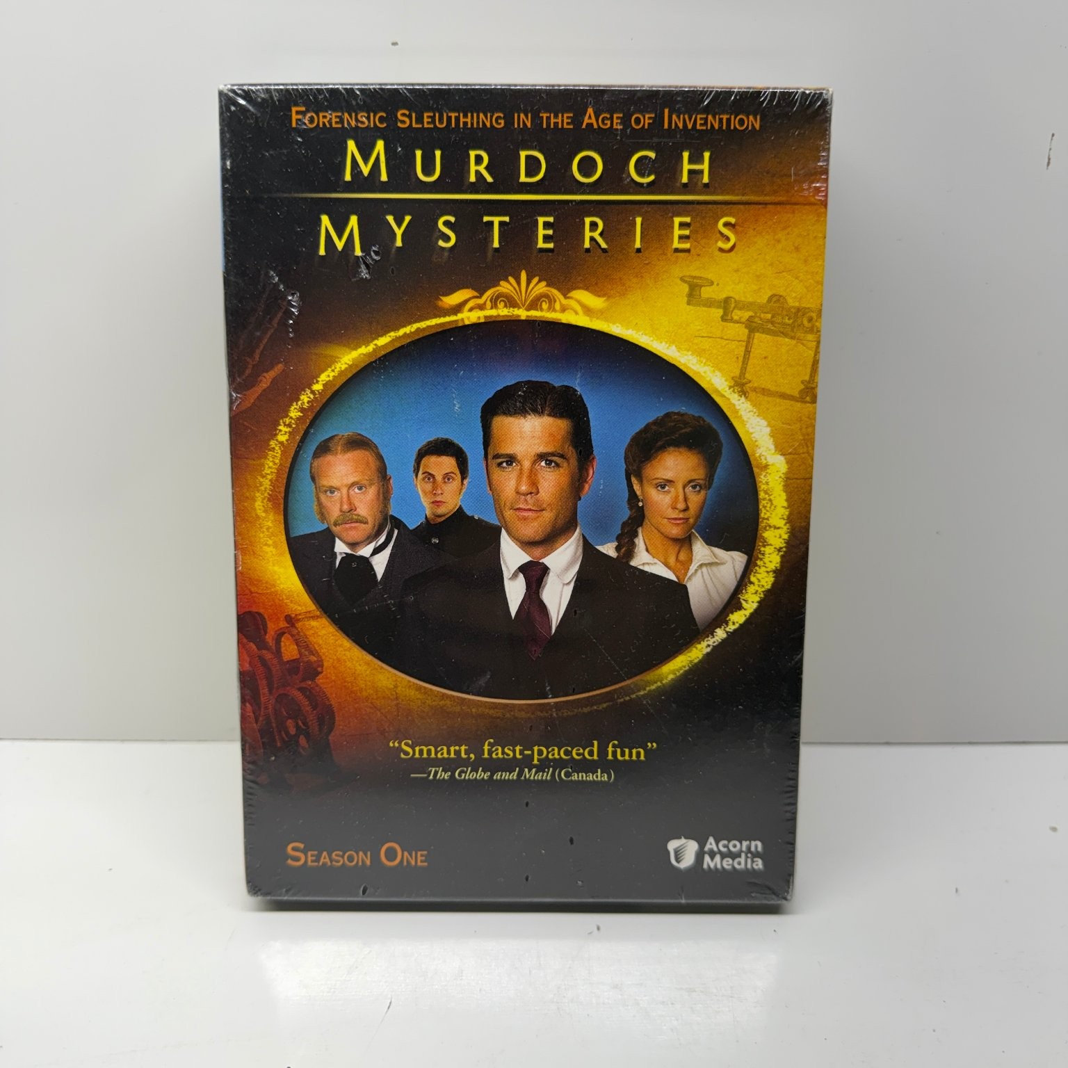 Murdoch Mysteries Season One DVD 2008 Yannick Bisson Acorn Media SDH