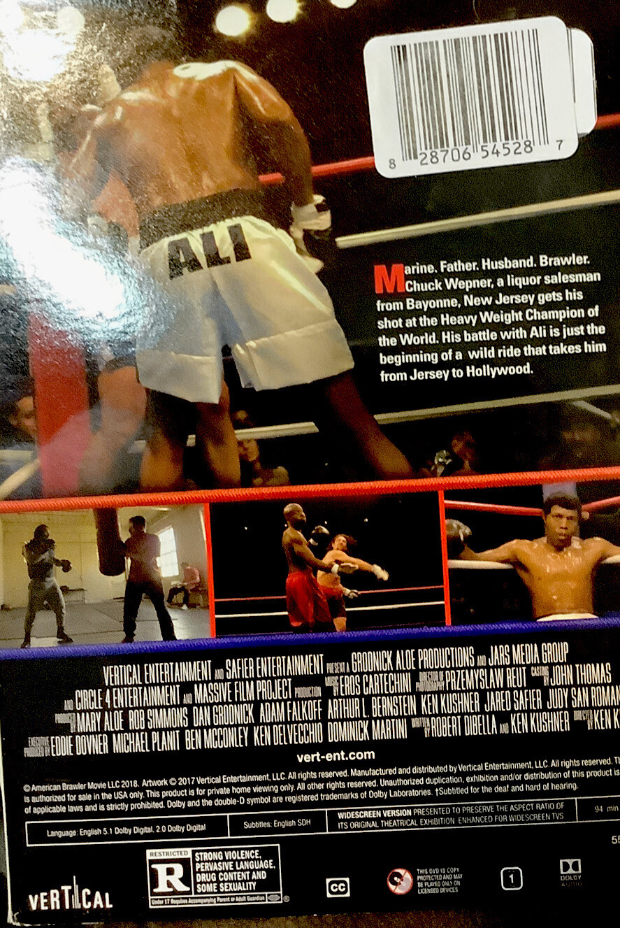 Brawler, The (DVD, 2018) New Sealed / Rated “R”. 94 Min. Brand New!!