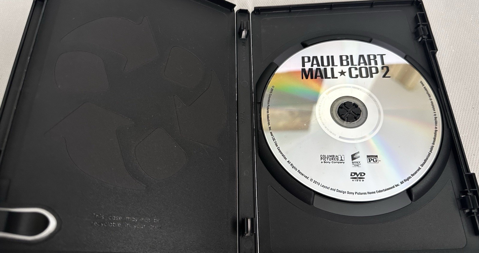 Sony Paul Blart: Mall Cop 2 DVD (PG, 2015, 94 Min) Widescreen