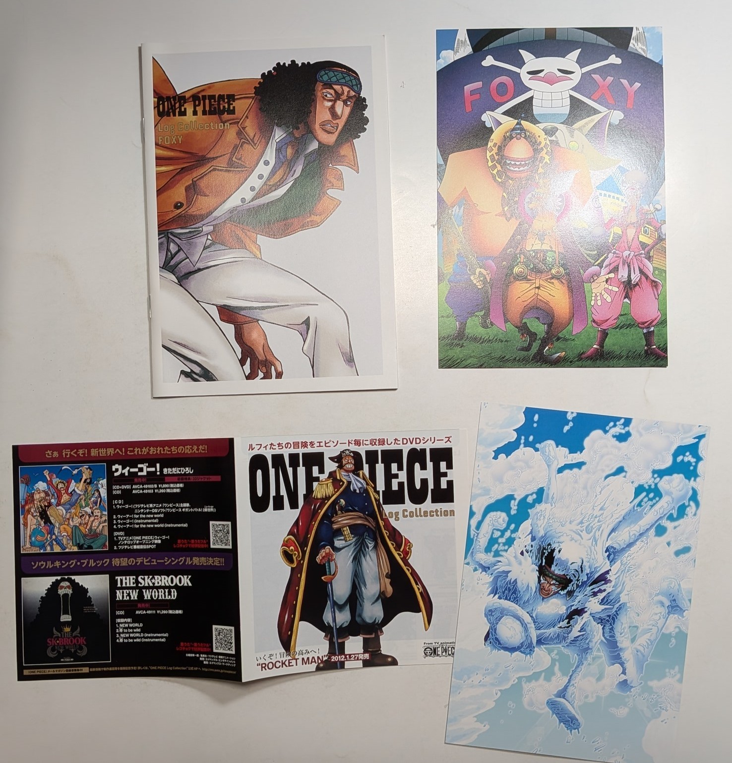ONE PIECE Log Collection FOXY Eiichiro Oda Japanese Anime DVD
