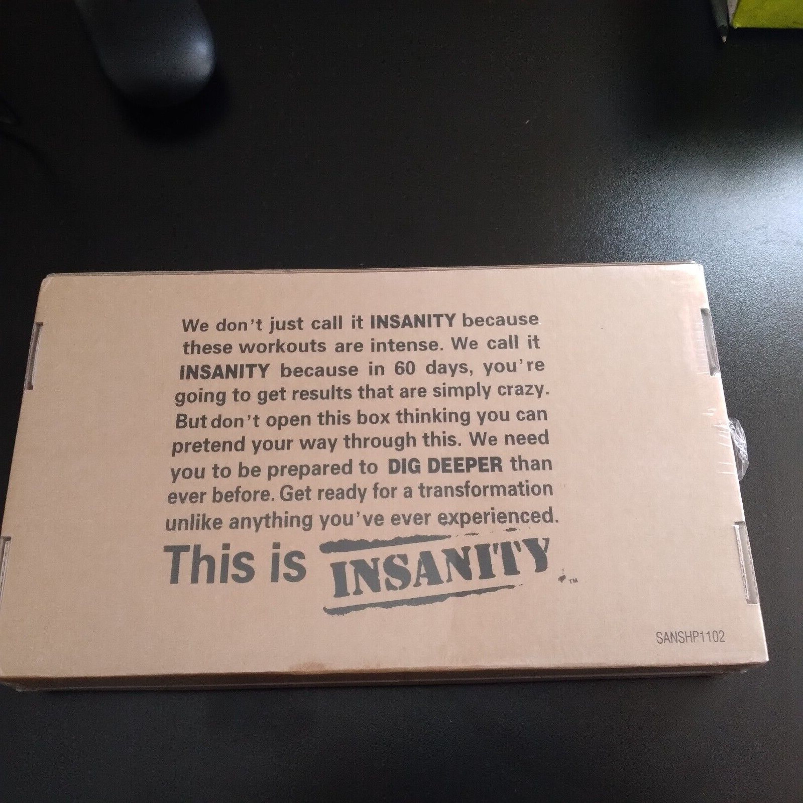 Insanity Workout DVD Beach Body Set – 60 Day Workout Calendar – Brand New Sealed