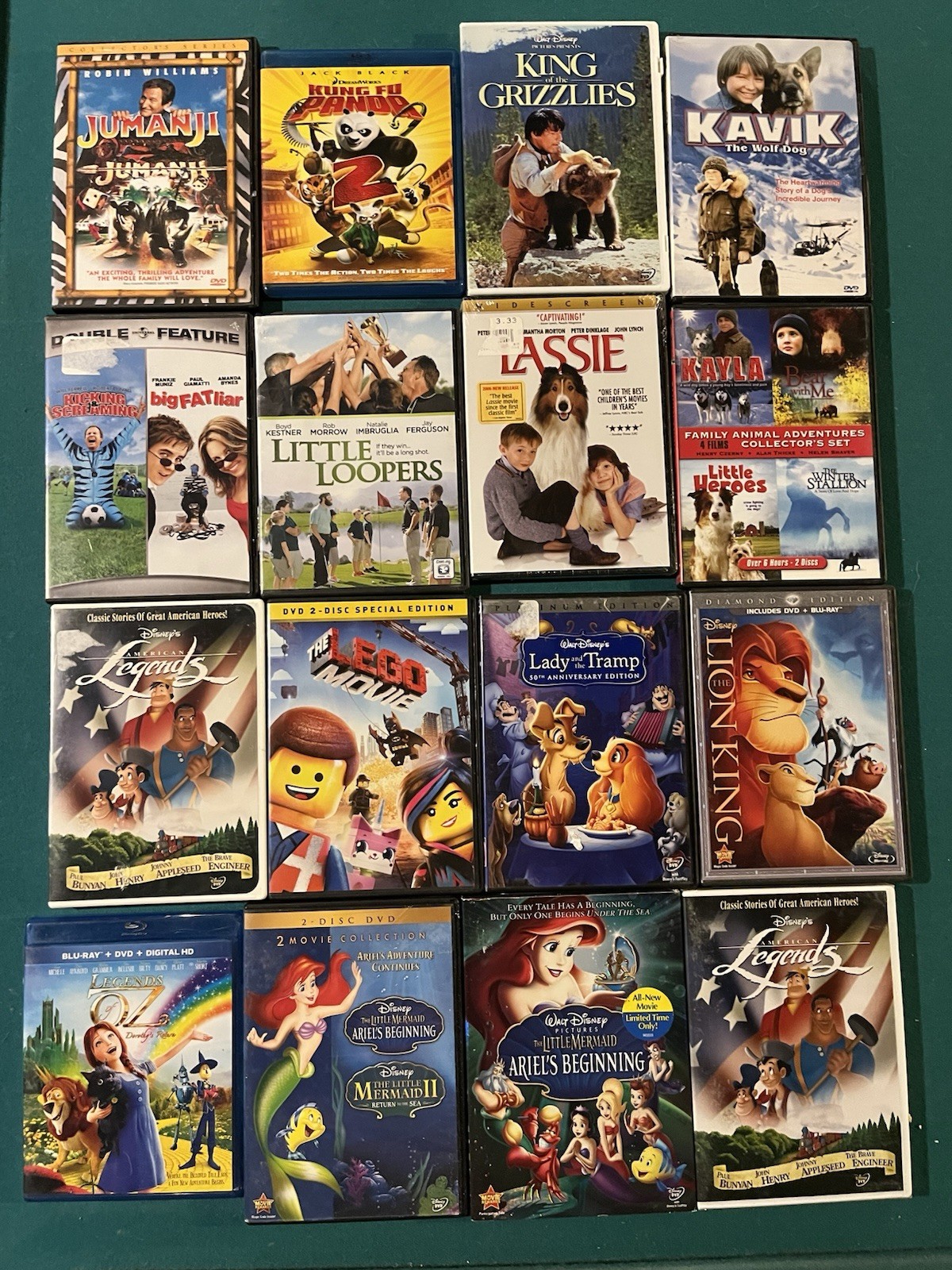 #4 Kids Disney DVD LOT PICK & CHOOSE $4 Flat Rate Combined Shipping