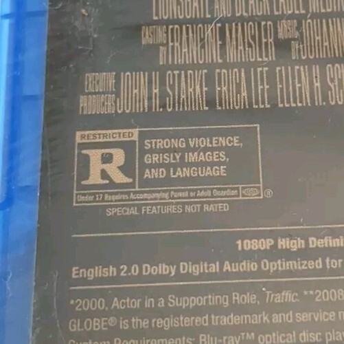 Sicario Blu-ray Emily Blunt Benicio Del Toro Josh Brolin Denis Villeneuve