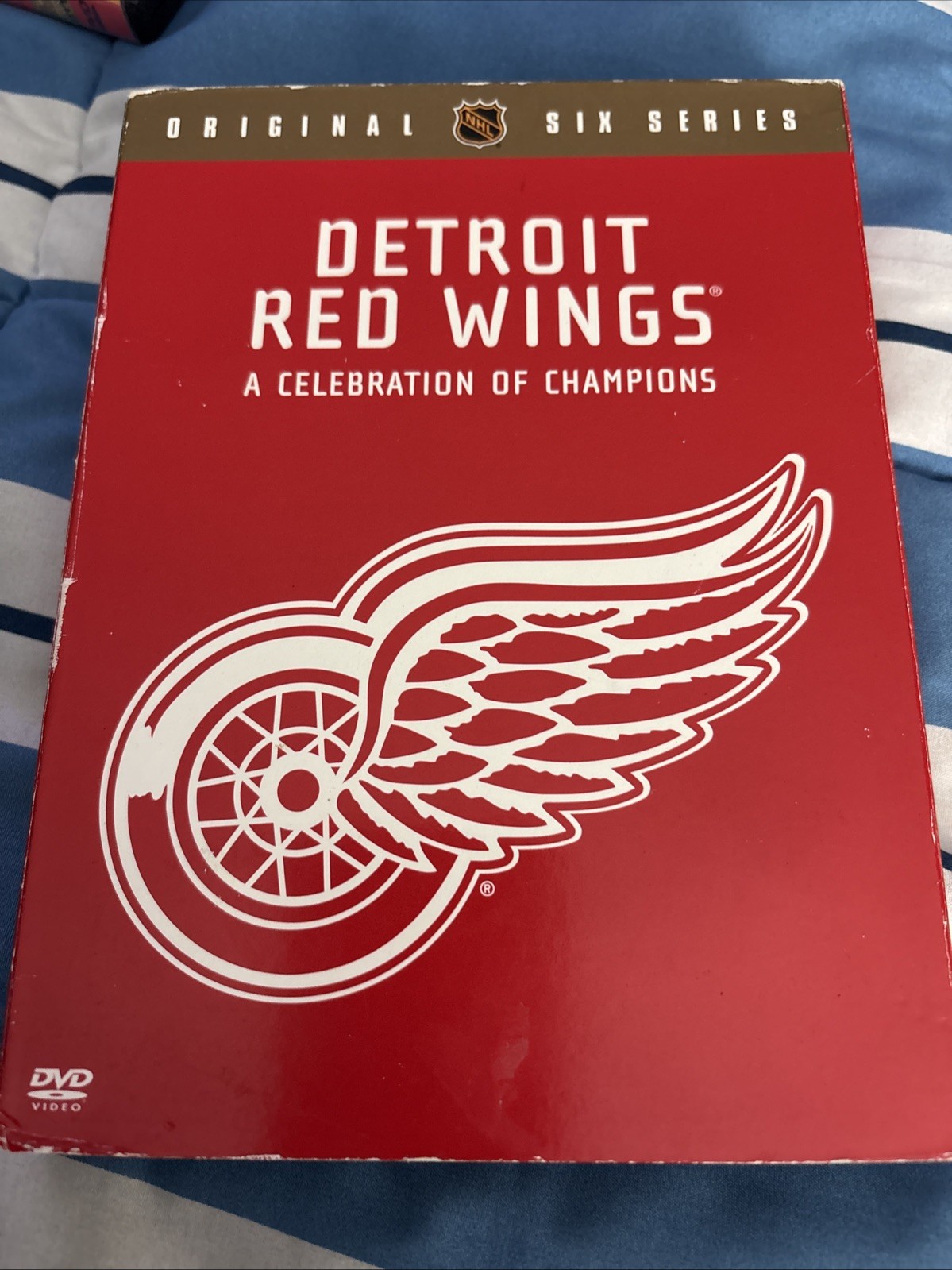 Detroit Red Wings Celebration of Champions 4 Disc DVD Box Set NHL