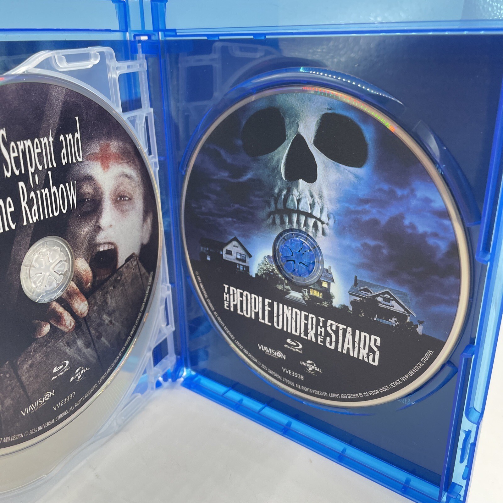 Wes Craven Collection Blu Ray Deadly Blessing The Serpent People Under Stairs