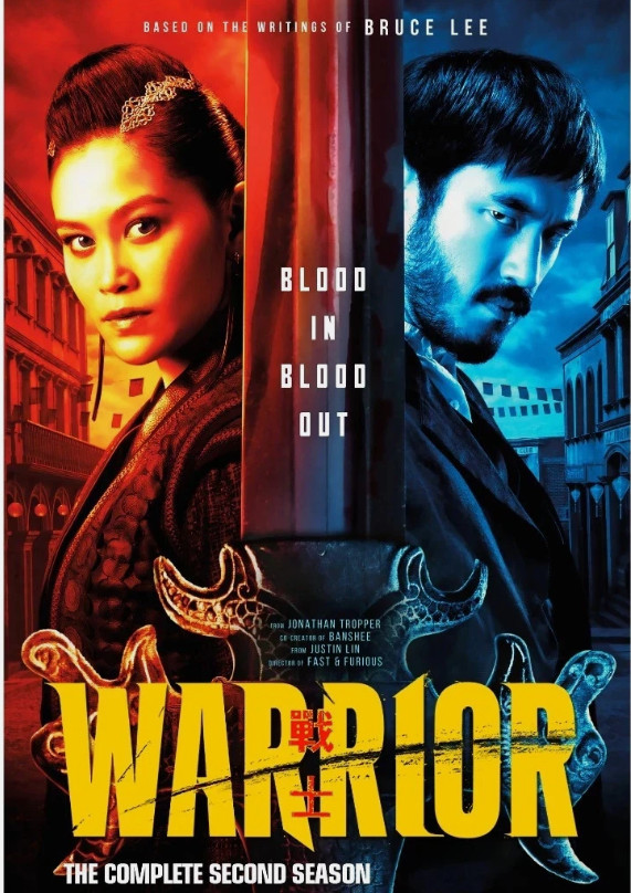 Warrior TV Series DVD Full Season 1 2 3 Martial Arts Full HD All Region Free