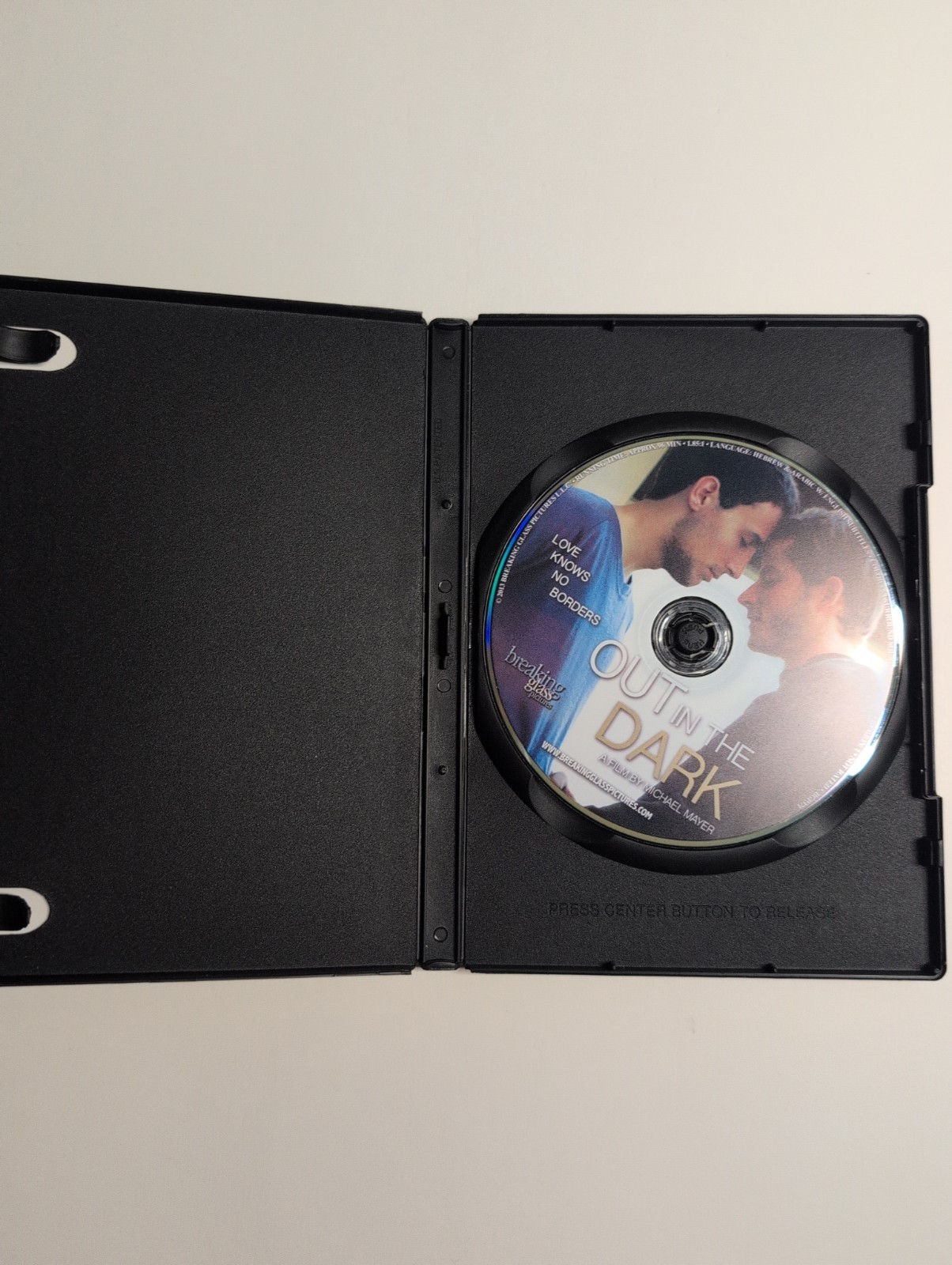 Out in the Dark (DVD, 2012) Breaking Glass Pictures LGBTQ+ Film