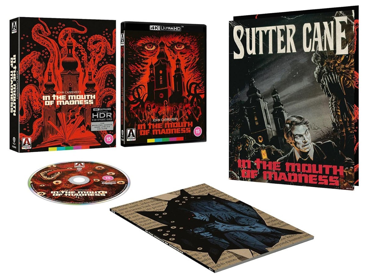 In the Mouth of Madness [4K UHD Blu-ray] (1994) Arrow Video UK Limited Edition