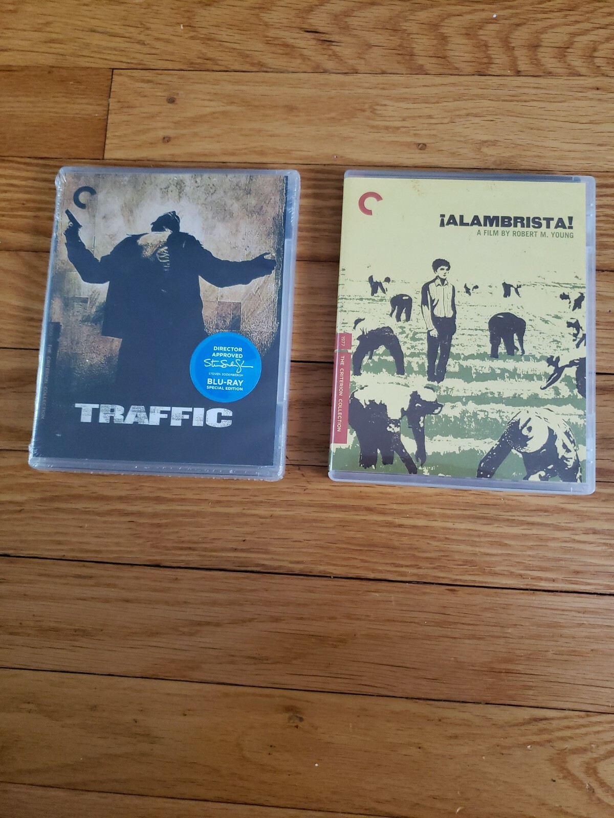 Criterion Lot of Mexico & US Award Winners Traffic Soderbergh & !Alambrista!