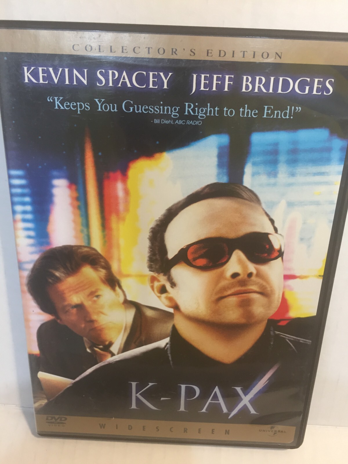 K-PAX DVD Collector’s Edition / Kevin Spacey / Ships Same Day with Tracking