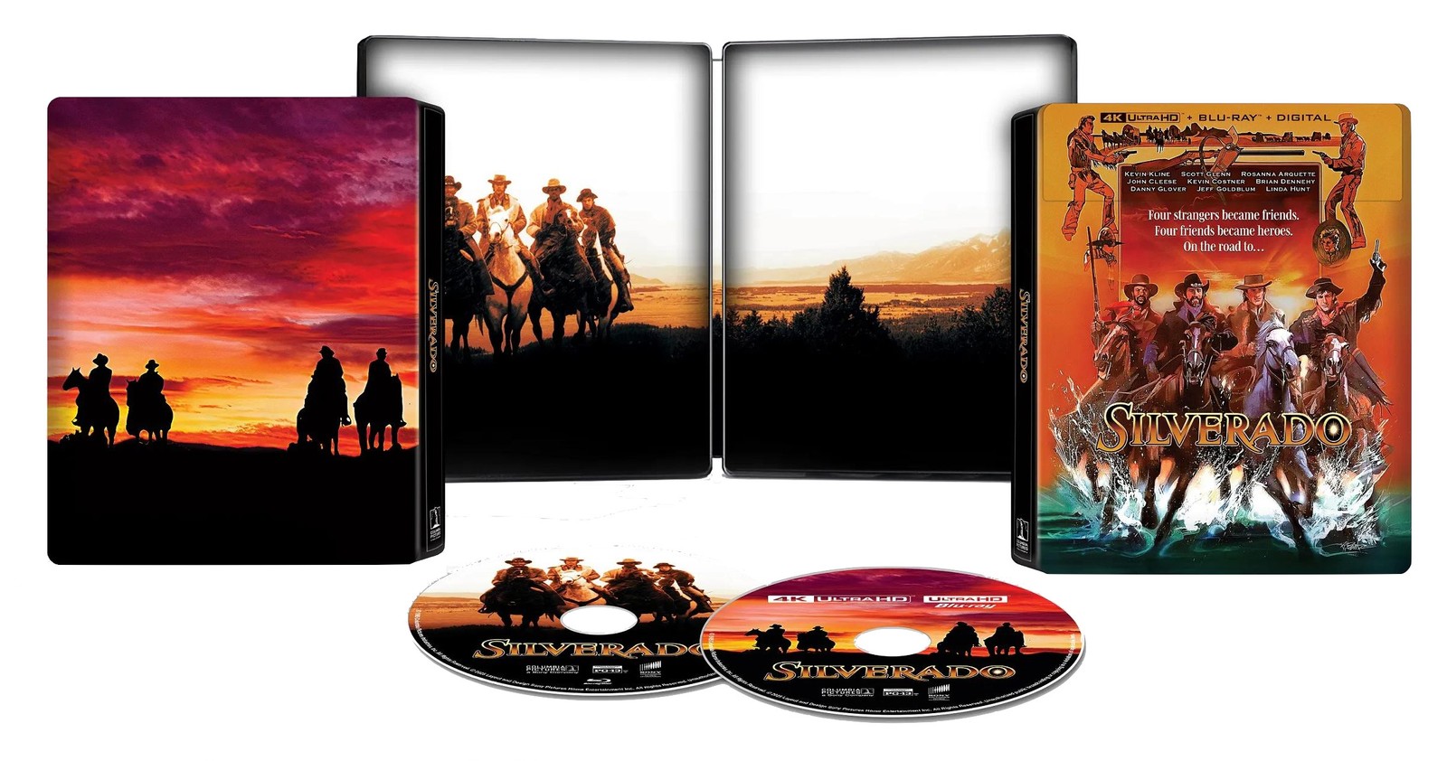 Steelbook Silverado (4K UHD / Blu-ray + Digital) NEW