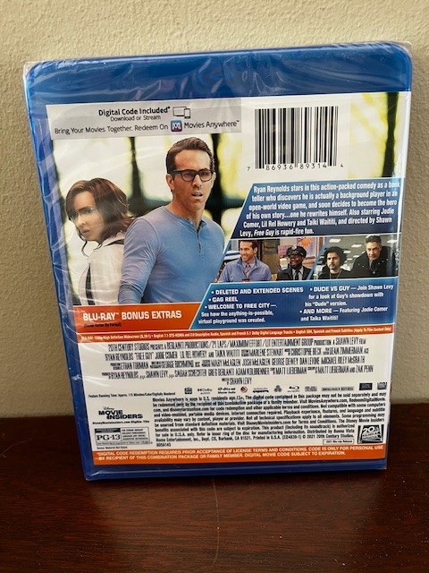 Ryan Reynolds FREE GUY (Jodie Comer, Taika Waititi) Shawn Levy