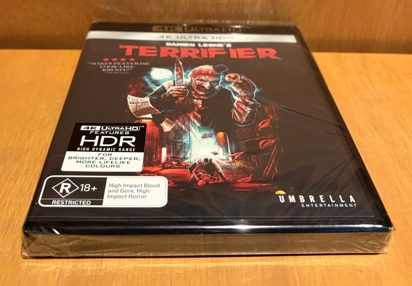 Terrifier Ultra HD (4K UHD, 2024) – Includes All Hallows’ Eve Prequel