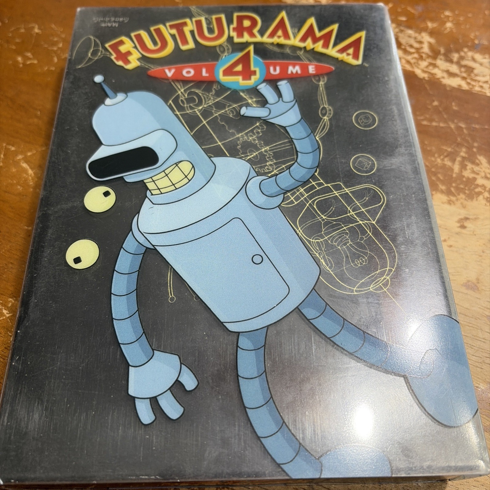 Futurama Volume 4 DVD Animation TV Series Season 4 Cardboard Sleeve