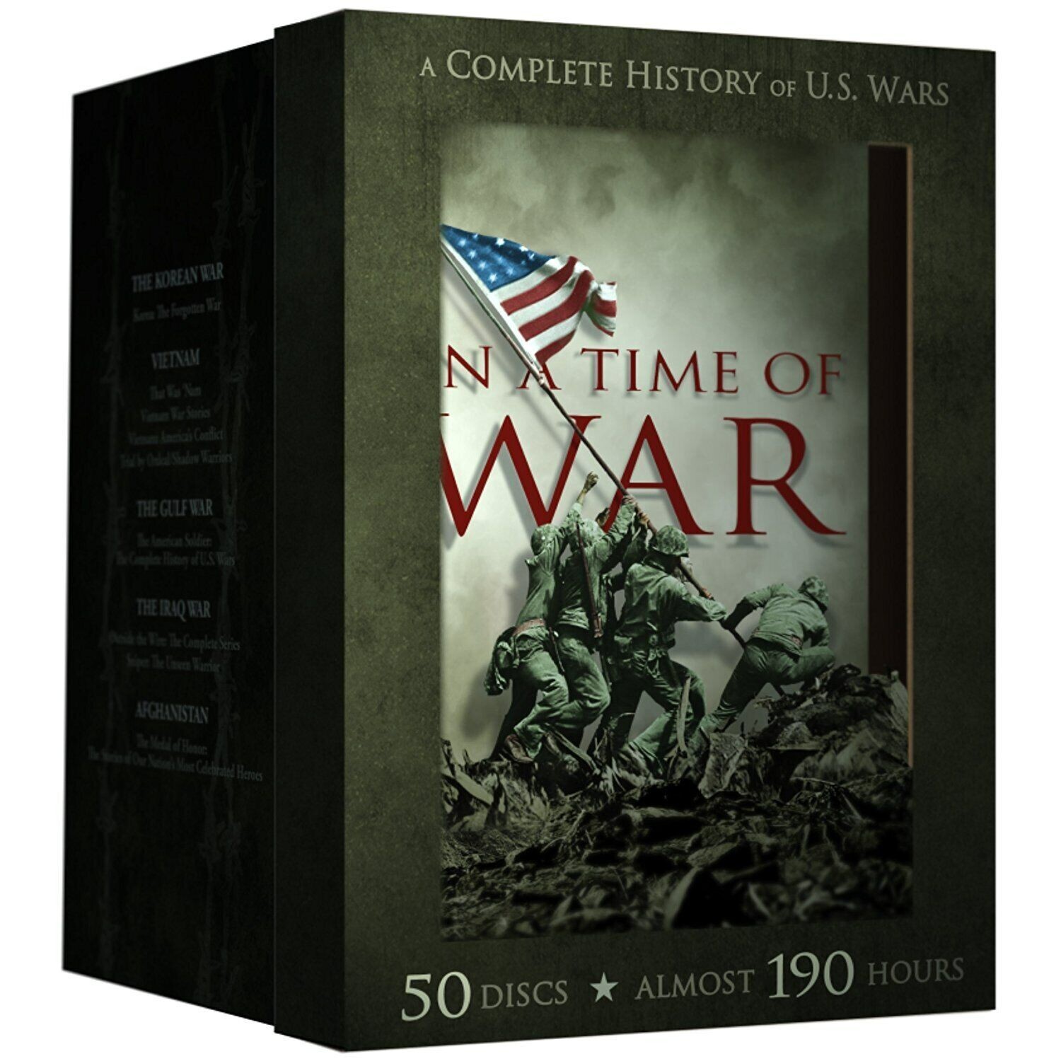 In A Time of War – Complete History of U.S. Wars DVD Set (50 Discs) *NEW/SEALED*