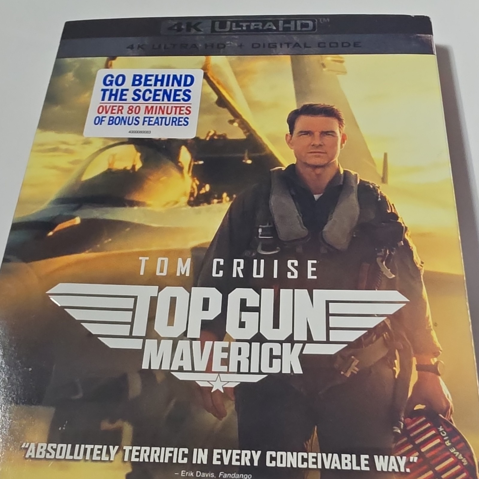 Paramount Top Gun: Maverick 4K UHD + Blu-ray Digital Copy Bonus PG-13 2022