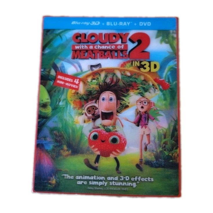 Cloudy with a Chance of Meatballs 2 (Three-Disc Combo: Blu-ray 3D Blu-ray